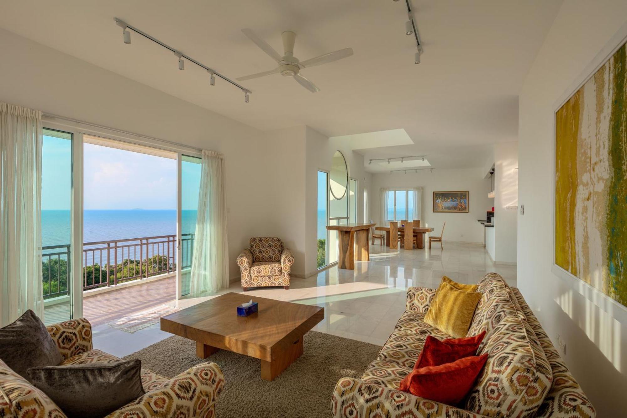 Panoramic Seaview Holiday Home - Batu Feringgi Bagian luar foto
